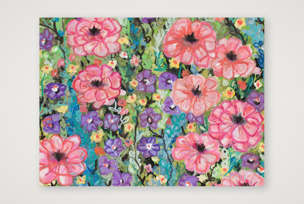 Joyfully Blooming — 80×60cm, 31×24" Print only