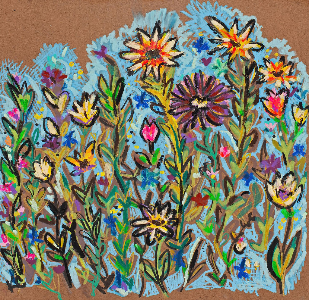 Flower Sketch - 600dpi