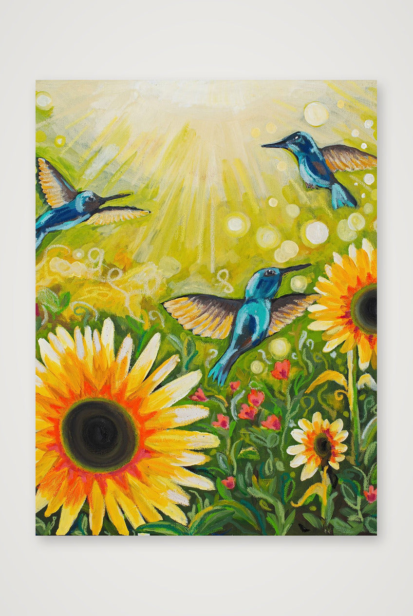 Sunrise Symphony - Giclée Print — 60×80cm, 24×31" Print only
