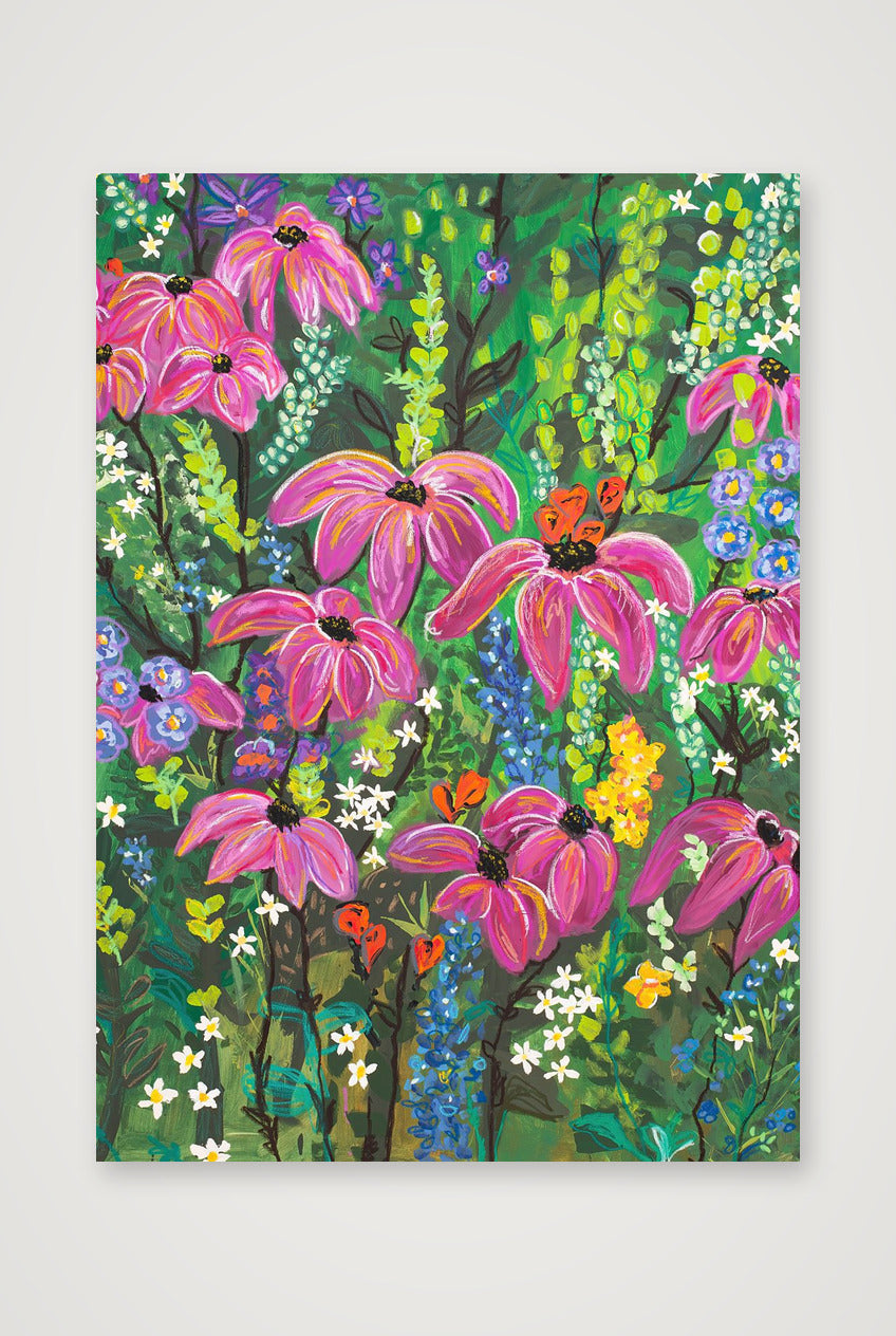 Wildflower Garden II — 42×59cm, 17×23" Print only
