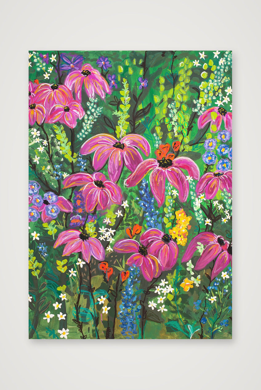 Wildflower Garden II — A4 (21×30cm, 8×12") Print only