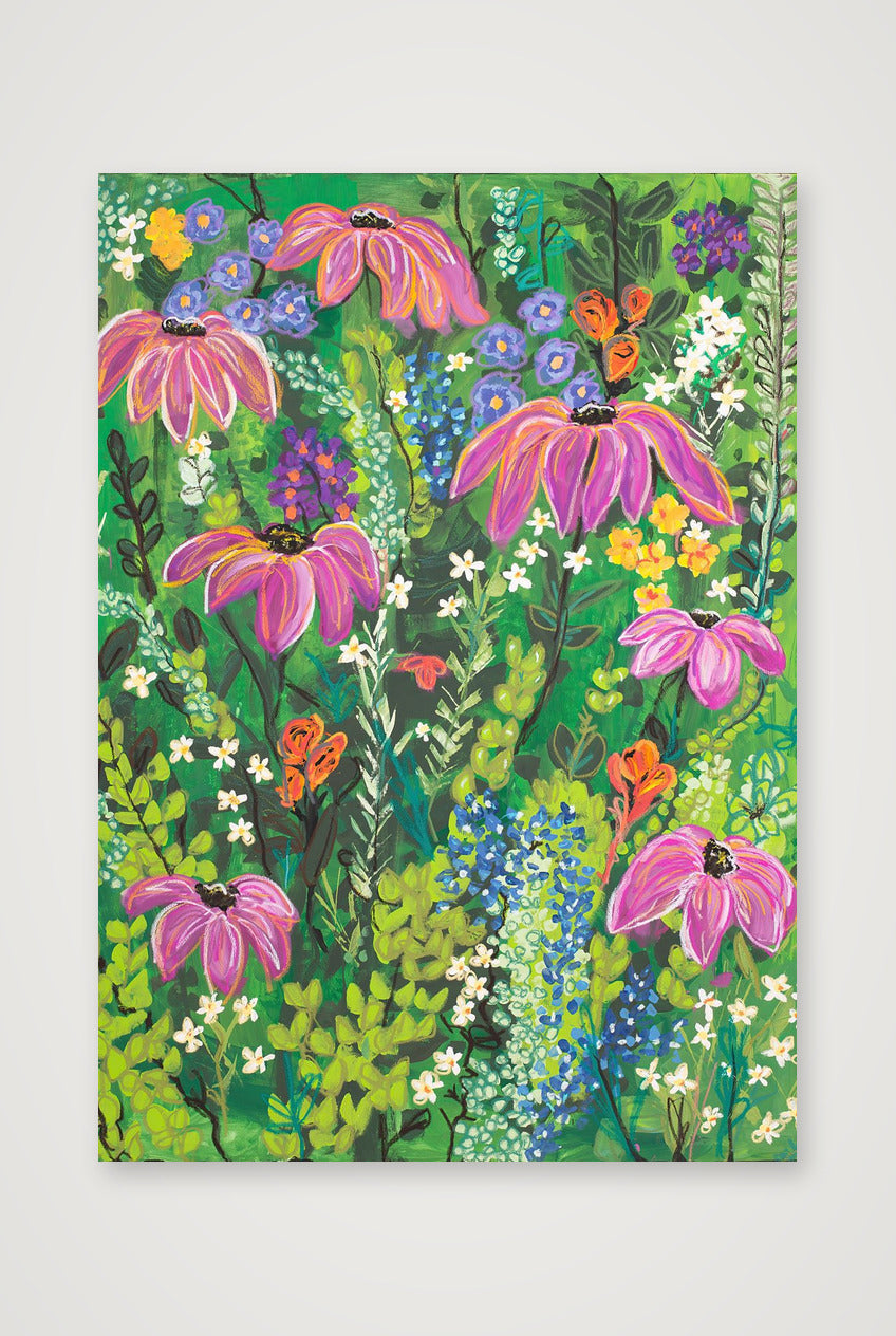 Wildflower Garden I — A4 (21×30cm, 8×12") Print only