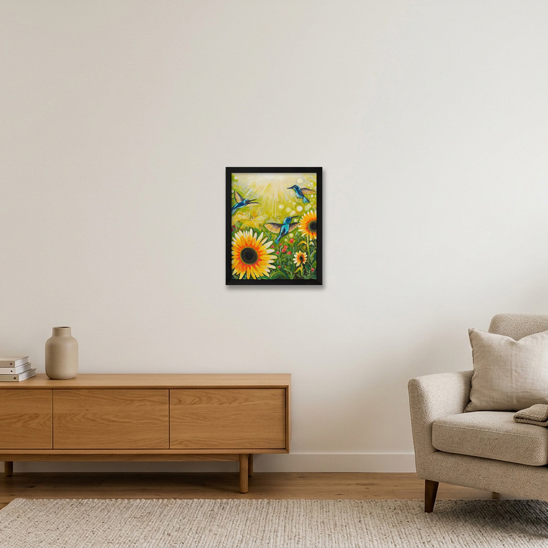 Sunrise Symphony - Giclée Print — 28×35cm, 11×14" Black Frame