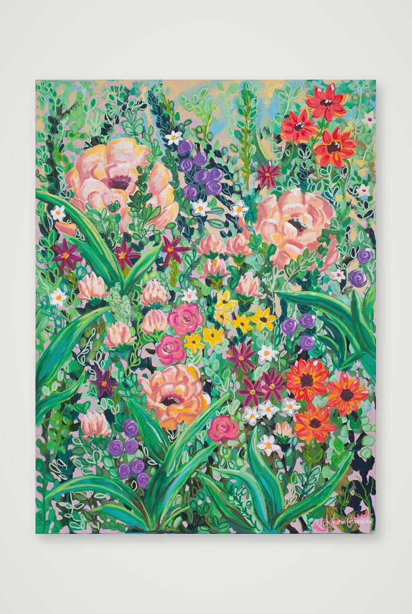 Cottage Garden I — 60×80cm, 24×31" Print only