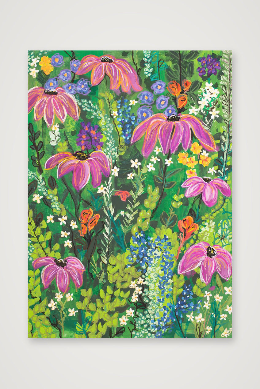 Wildflower Garden I — 42×59cm, 17×23" Print only