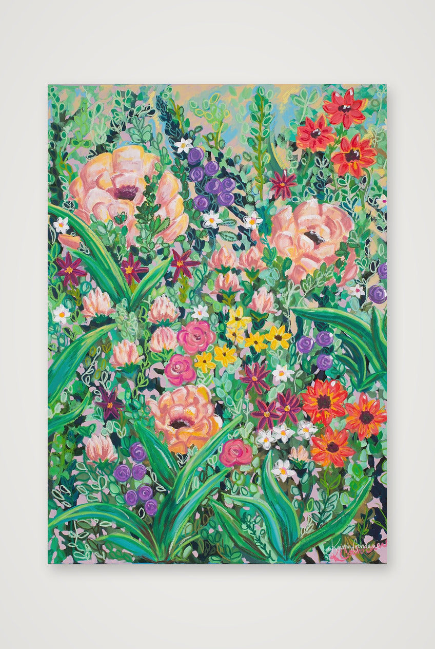 Cottage Garden I — A4 (21×30cm, 8×12") Print only