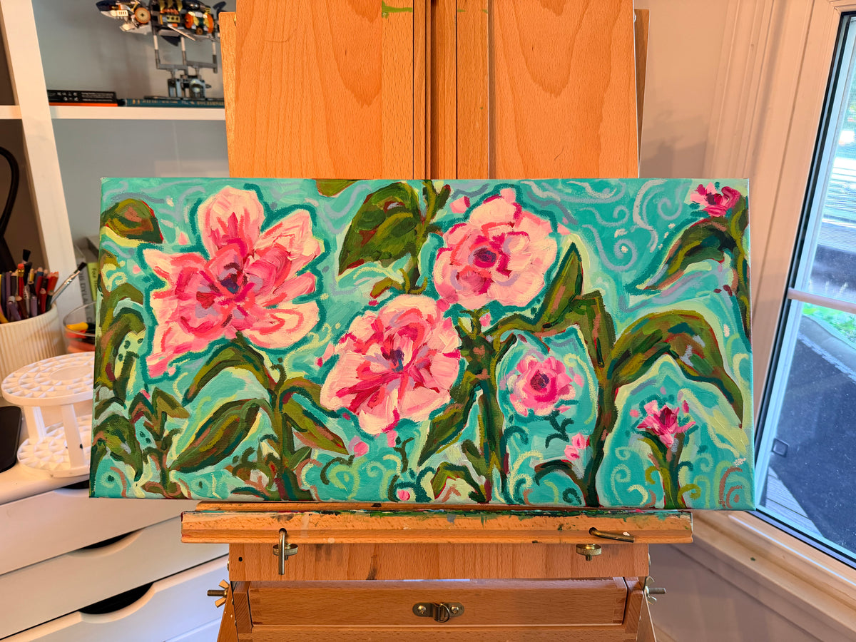Little Garden Party - Original Artwork