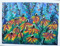 Late Summer Glow - Original Oil Pastel Drawing
