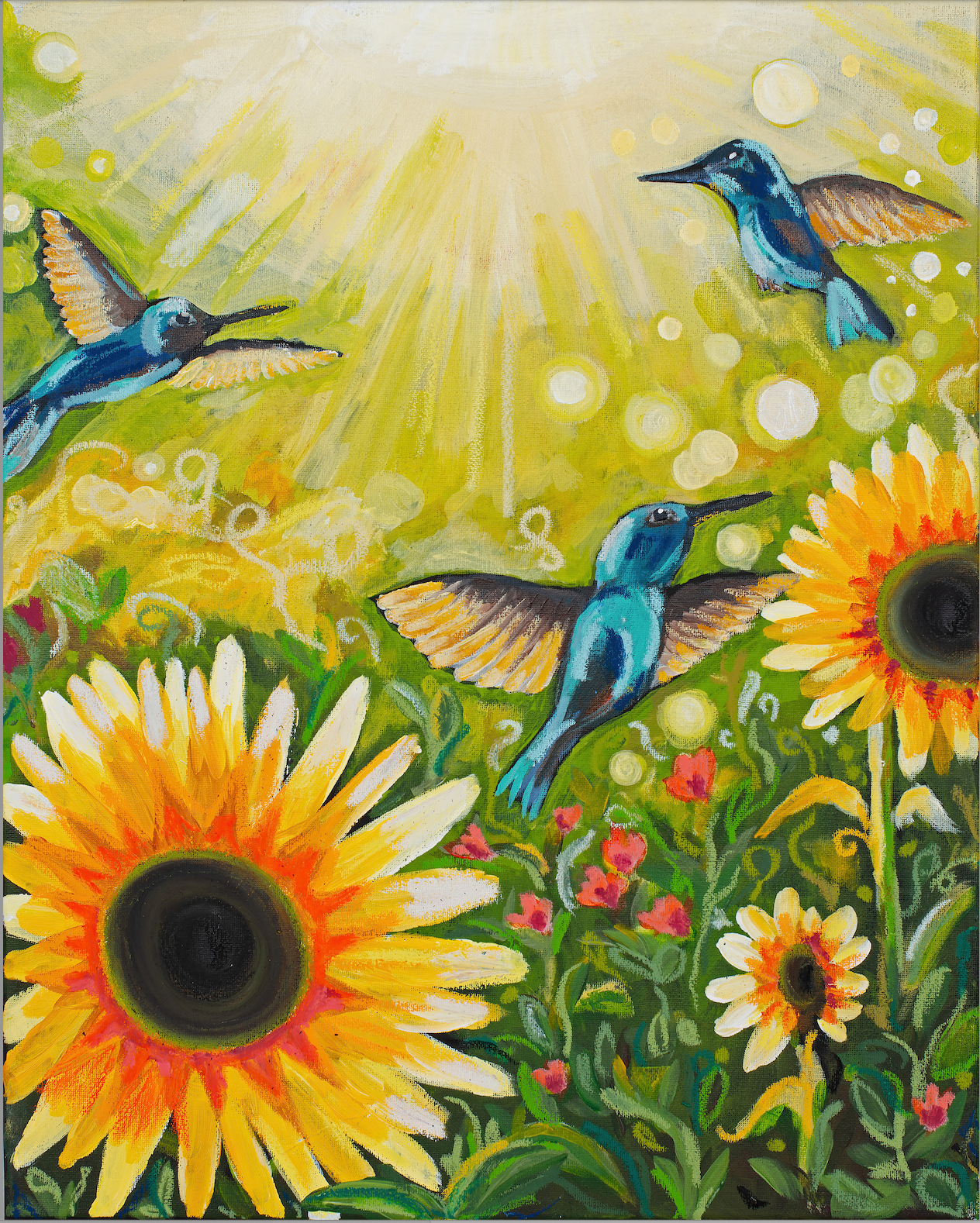 Sunrise Symphony - Original Painting