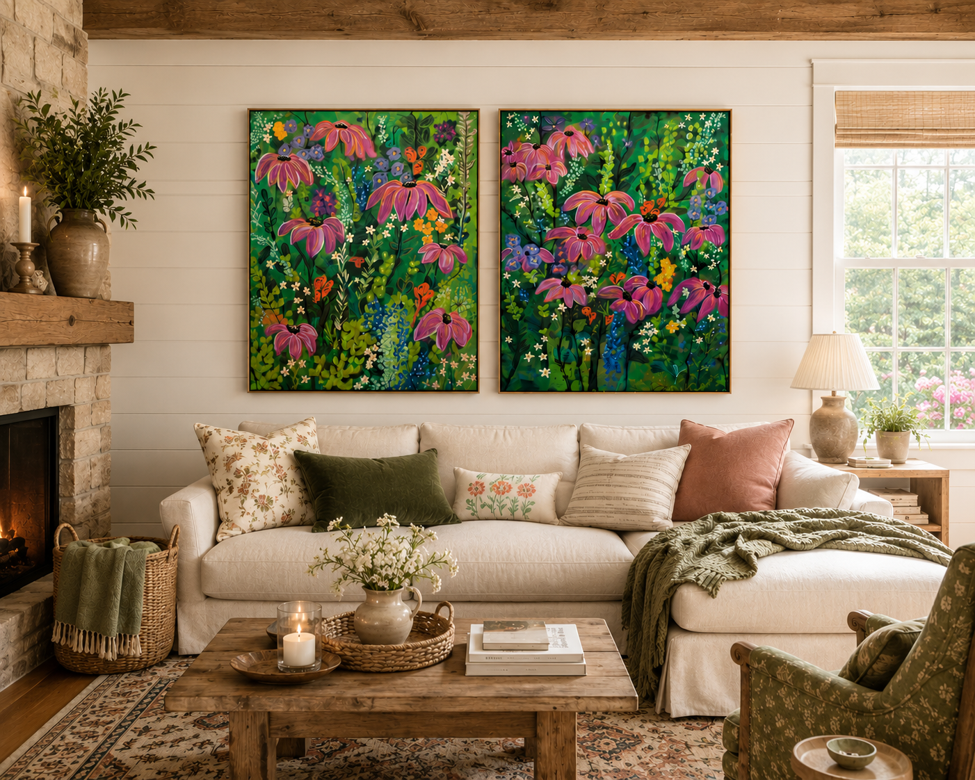 Wildflower Garden I - Giclée Print