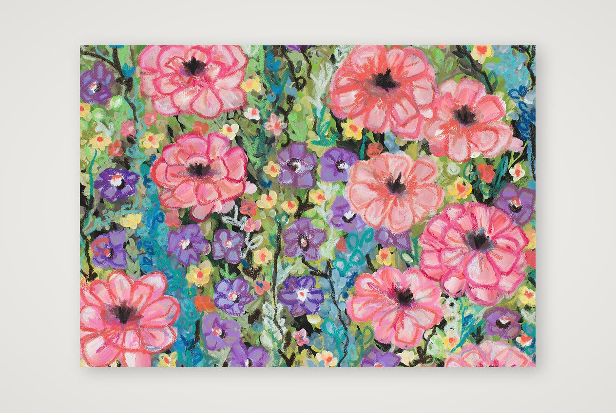 Joyfully Blooming — A4 (30×21cm, 12×8") Print only