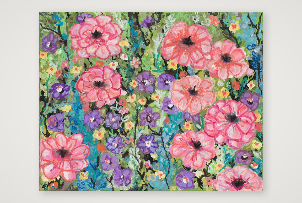 Joyfully Blooming — 50×40cm, 20×16" Print only