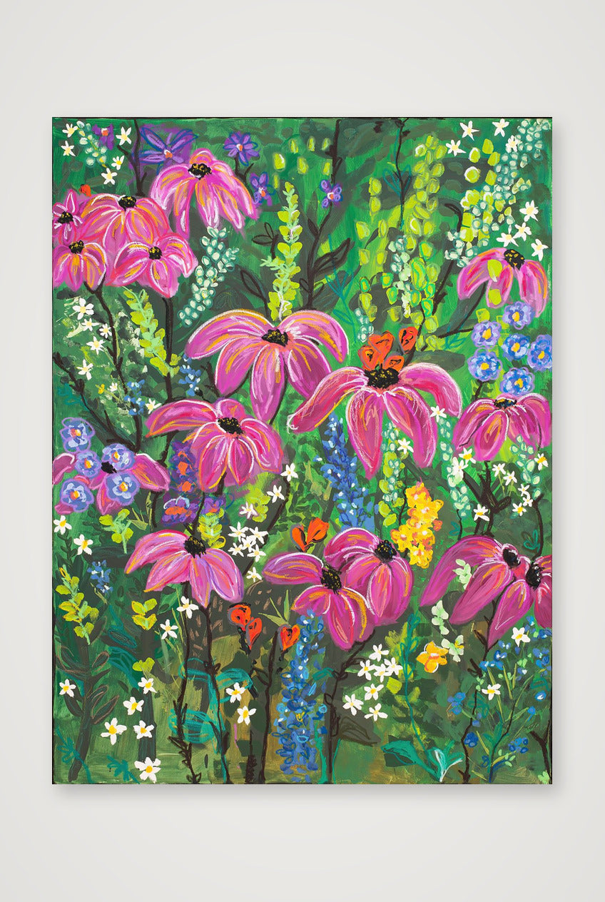 Wildflower Garden II — 60×80cm, 24×31" Print only