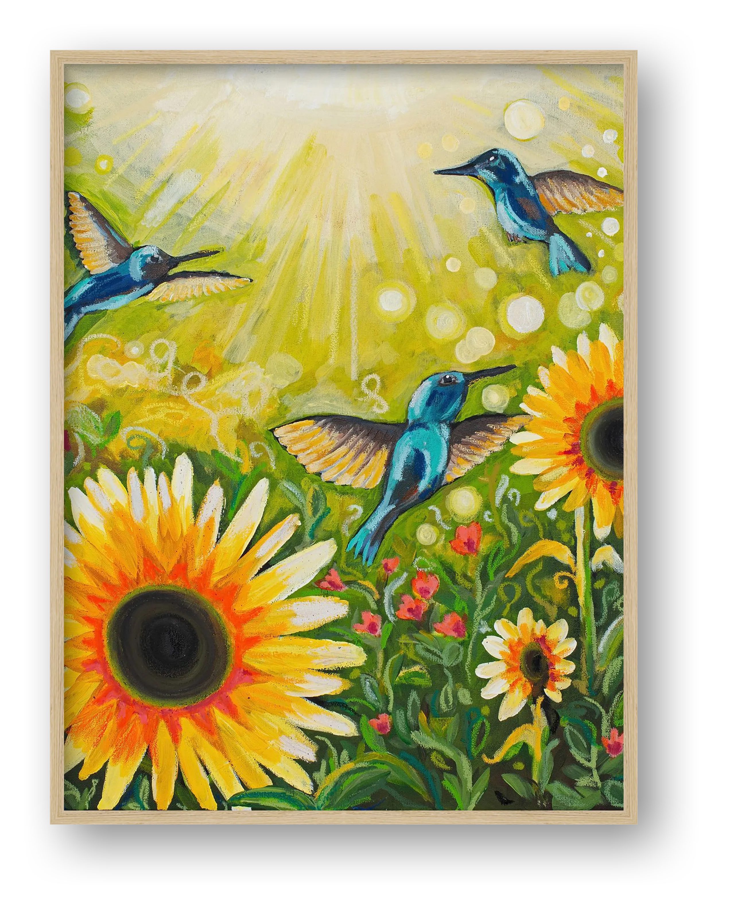Sunrise Symphony - Giclée Print — framed
